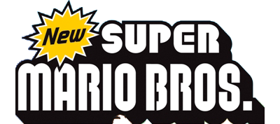 New Super Mario Bros title screen for Nintendo DS